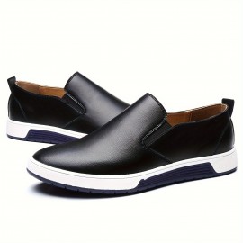 Slip-On Sneakers - Easy Slip-On Design, Relaxed Fit, Stylish, Trendy Look, Lightweight, Breathable, Comfortable Shoes for Male Fashion Enthusiasts - Perfect for Everyday Wear