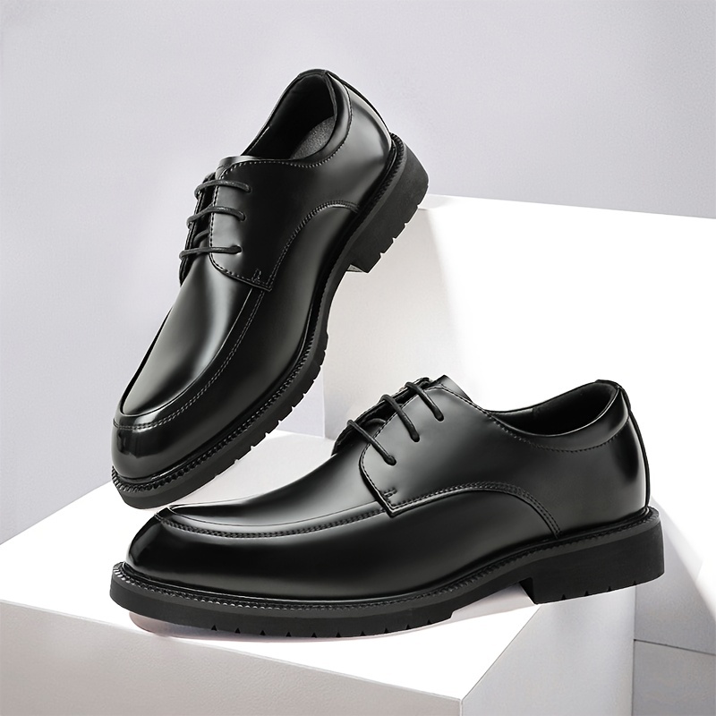 Cardanro Mens Fashion Genuine Leather Wear Resistant Non Slip Casual Dress Shoes Shop On Temu And start Saving Temu details 1