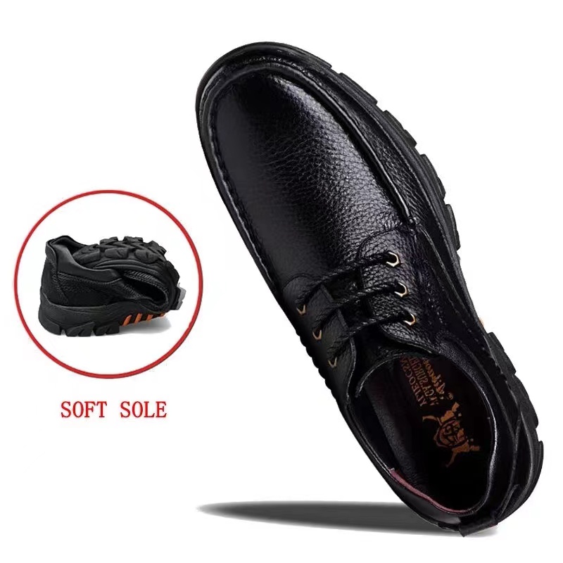 mens dress shoes durable non slip oxford shoes formal shoes for wedding business party details 12