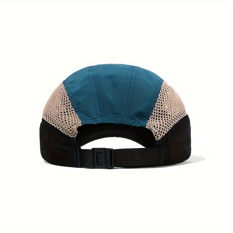 1pc unisex sun hat with breathable mesh adjustable quick drying peaked hat perfect for outdoor sports details 6